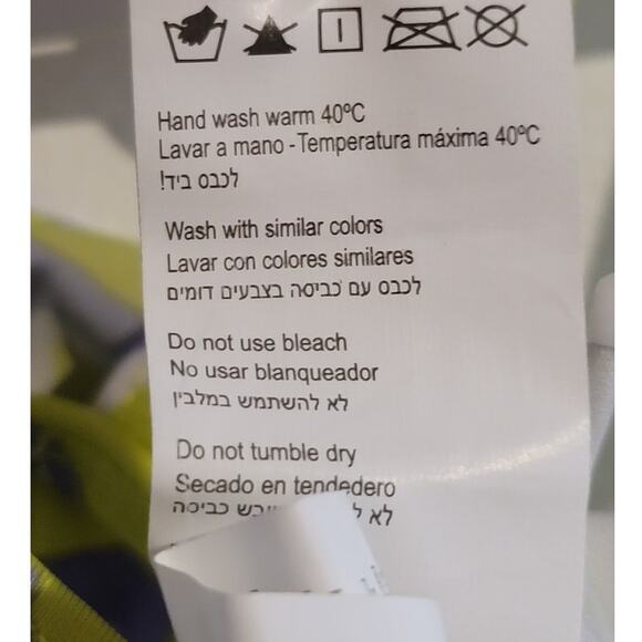 EPK Baby One Piece Swimsuit Zig Zag Chevron Yellow Gray White 12-18M NEW - Picture 7 of 10